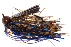 Old Jiggers Copperhead Weedless Football Jig - Peanut Butter Blueberry