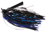 Old Jiggers Copperhead Weedless Football Jig - Black Blue