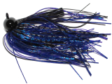 Old Jiggers Copperhead Weedless Football Jig - Blue Dragonfly