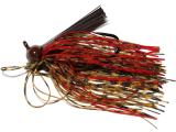 Old Jiggers Copperhead Weedless Football Jig - Peanut Butter Strawberry