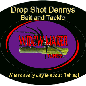 Drop Shot Dennys logo Widow Maker Spider